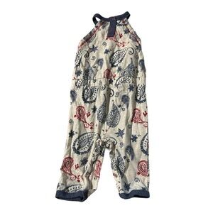 Burt's Bee Baby girl size 3-6 months romper